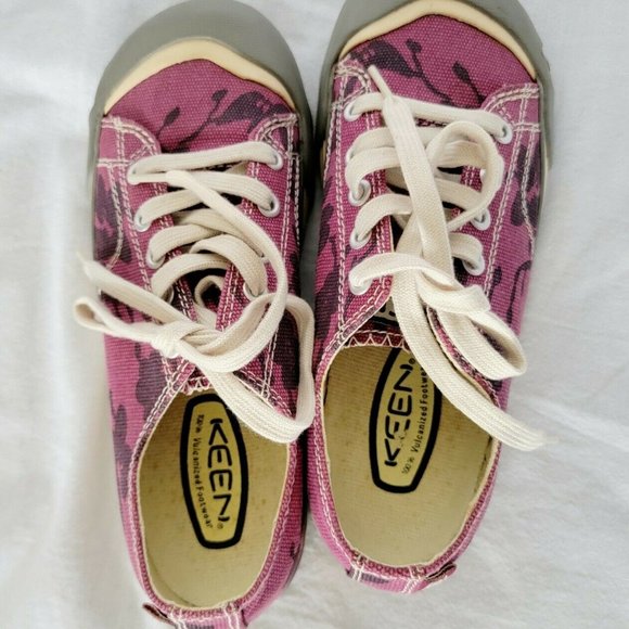 Keen Womens US Size 6 Vulcanized Footwear Canvas Sneakers Fuschia Purple… - Picture 3 of 9